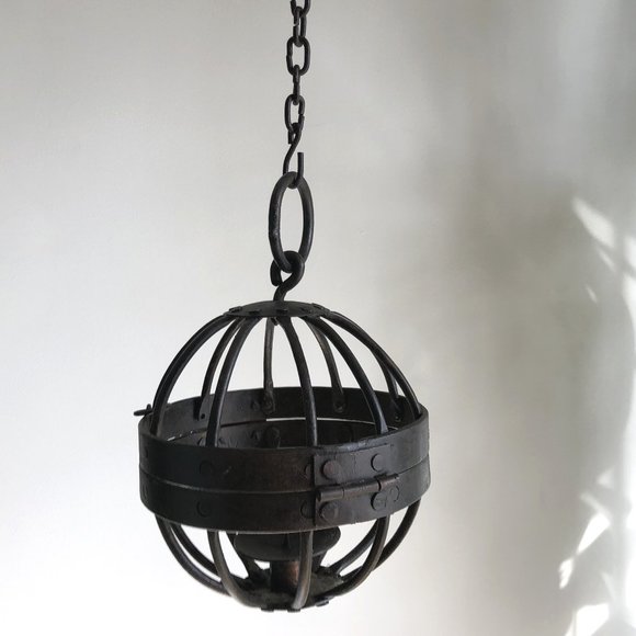 CAGE CANDLE HOLDER / BOUGEOIR CAGE - Picture 1 of 4
